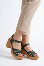 Women's Summer Sandals with Ankle Straps