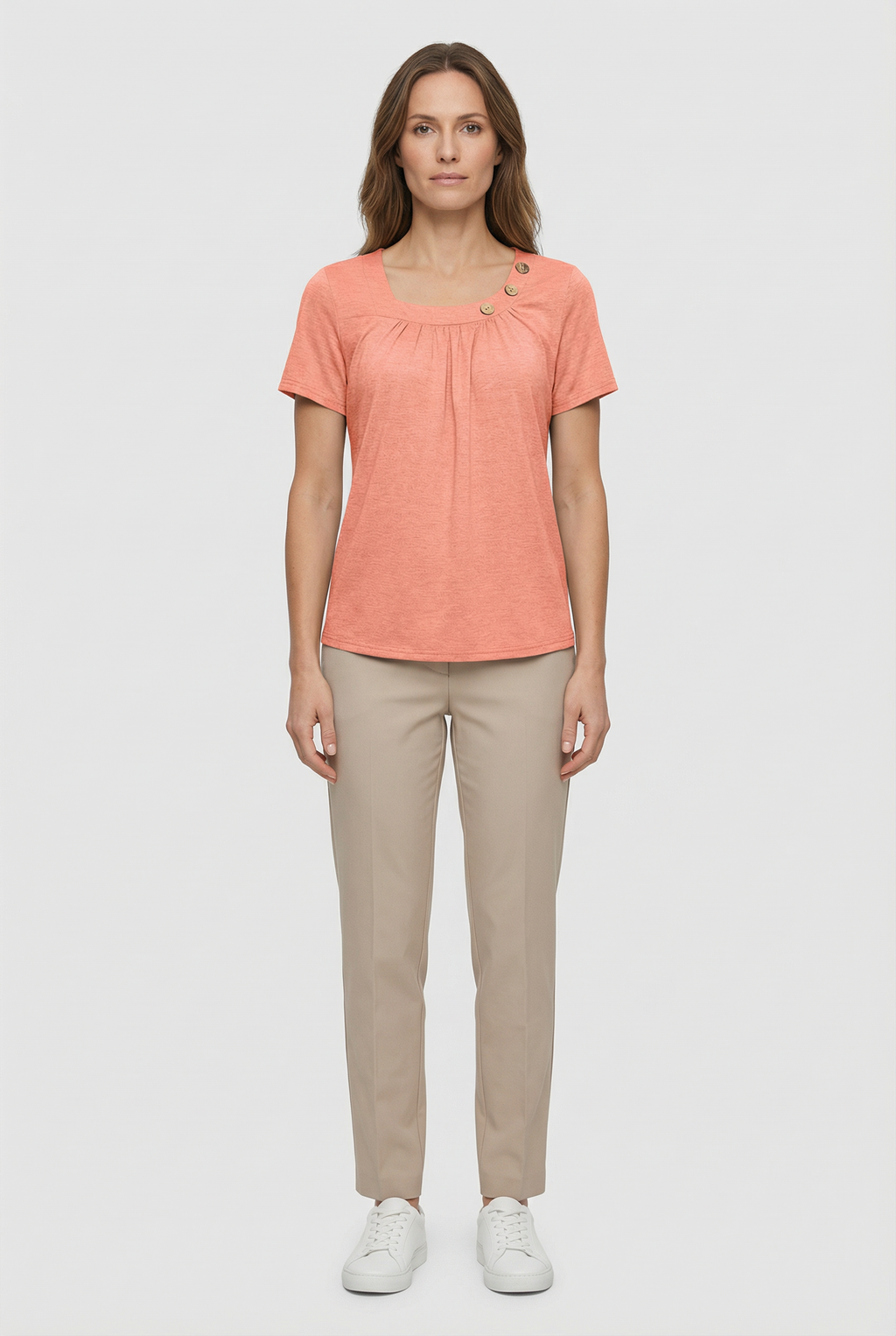 Women's Short Sleeve Summer Casual Top