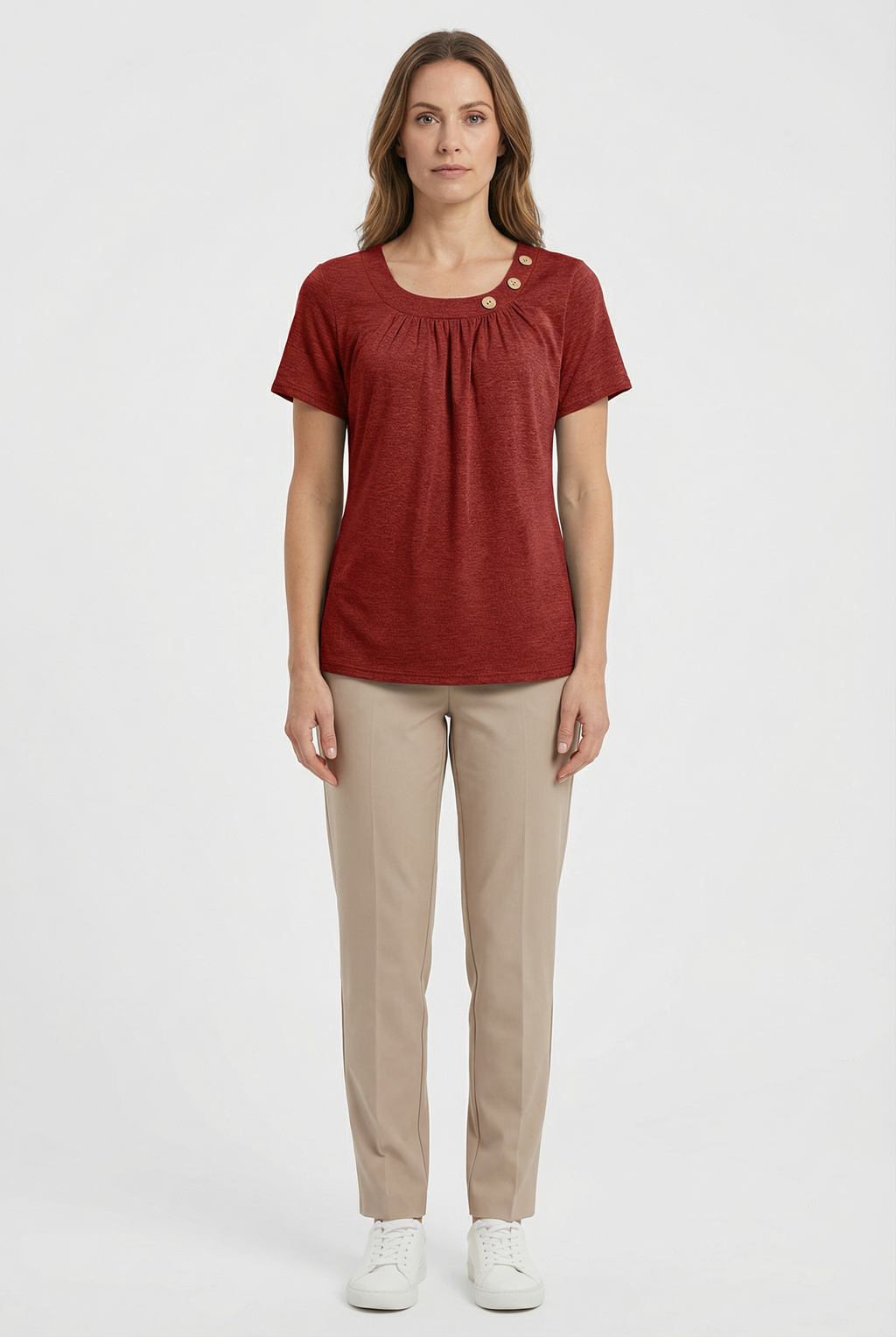 Women's Short Sleeve Summer Casual Top