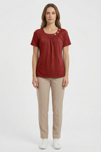 Women's Short Sleeve Summer Casual Top