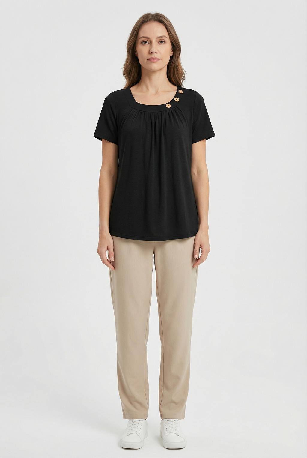 Women's Short Sleeve Summer Casual Top