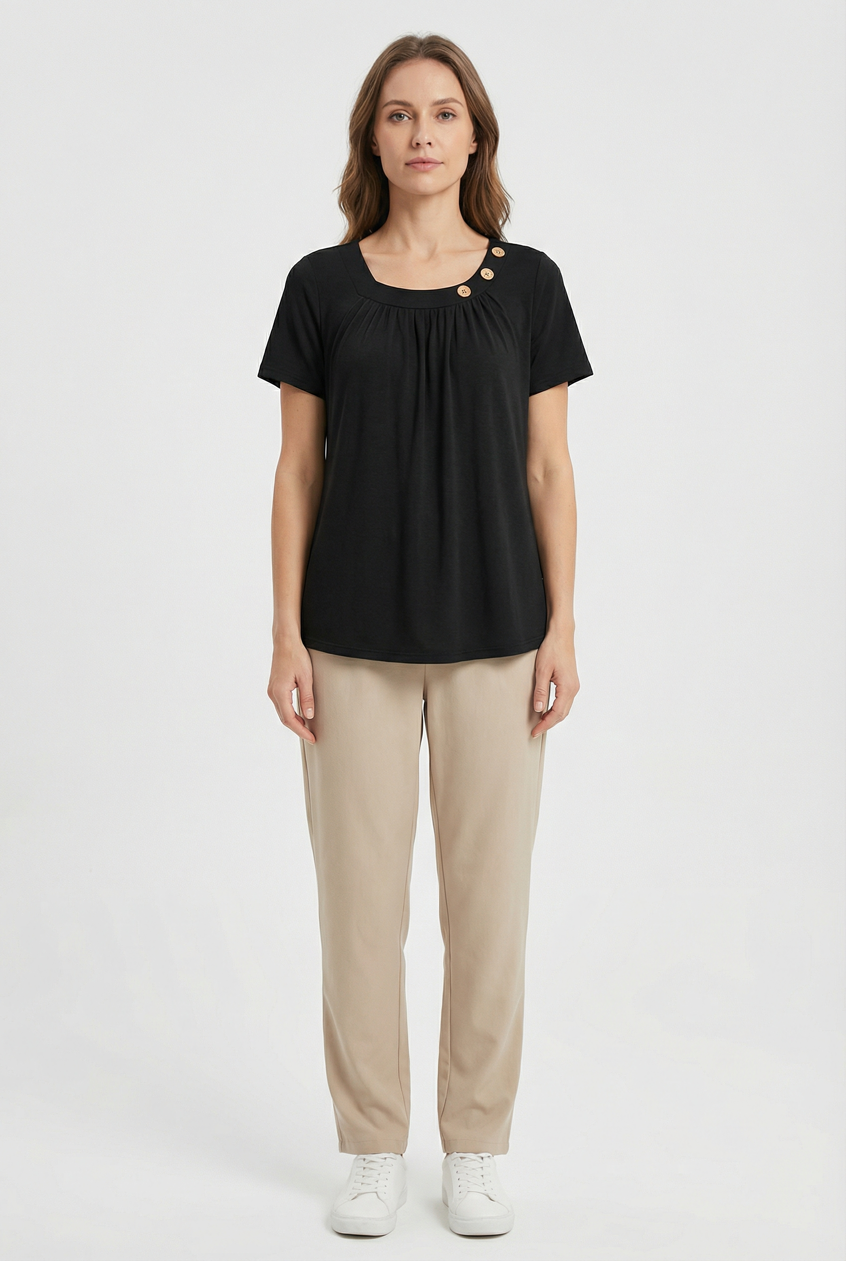 Women's Short Sleeve Summer Casual Top