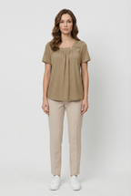 Women's Short Sleeve Summer Casual Top