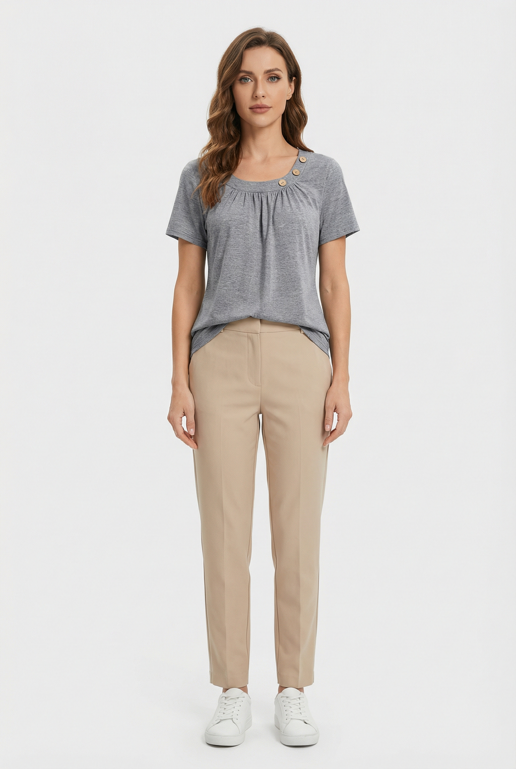 Women's Short Sleeve Summer Casual Top