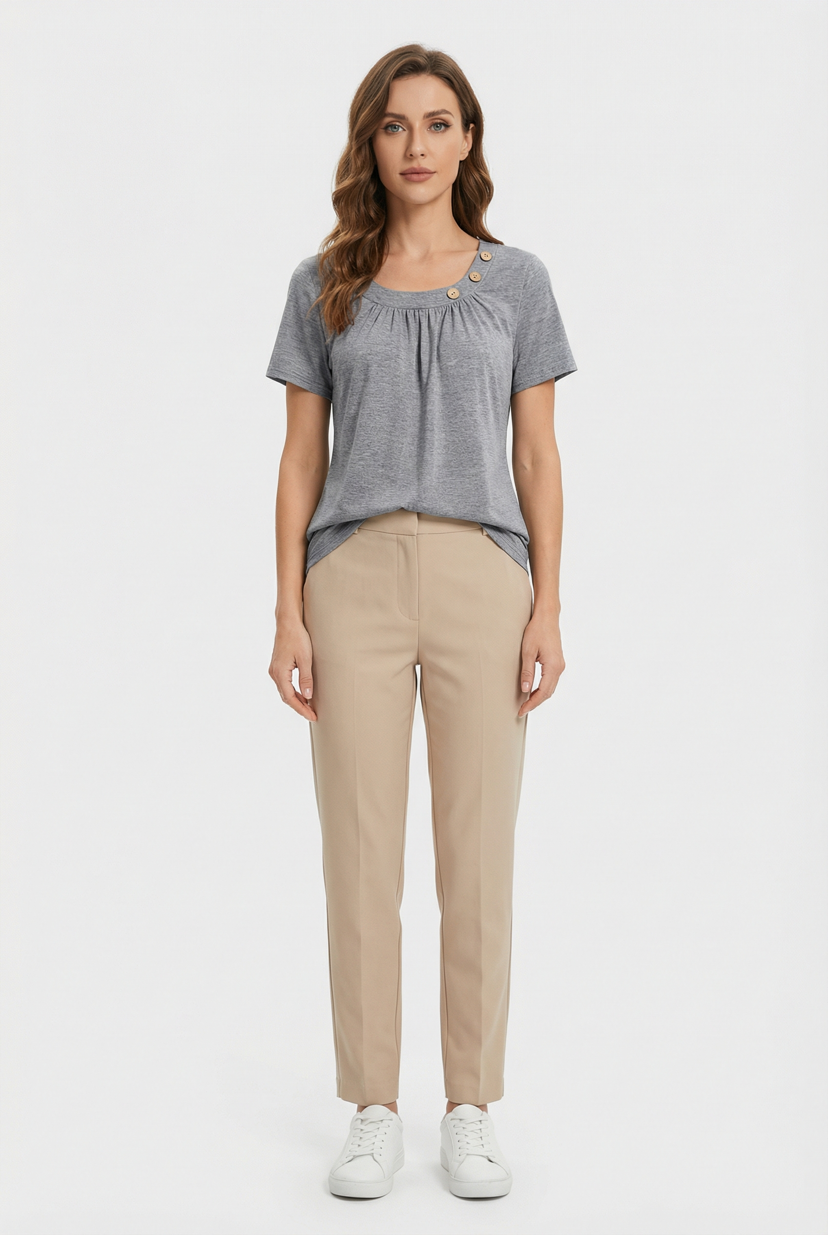 Women's Short Sleeve Summer Casual Top