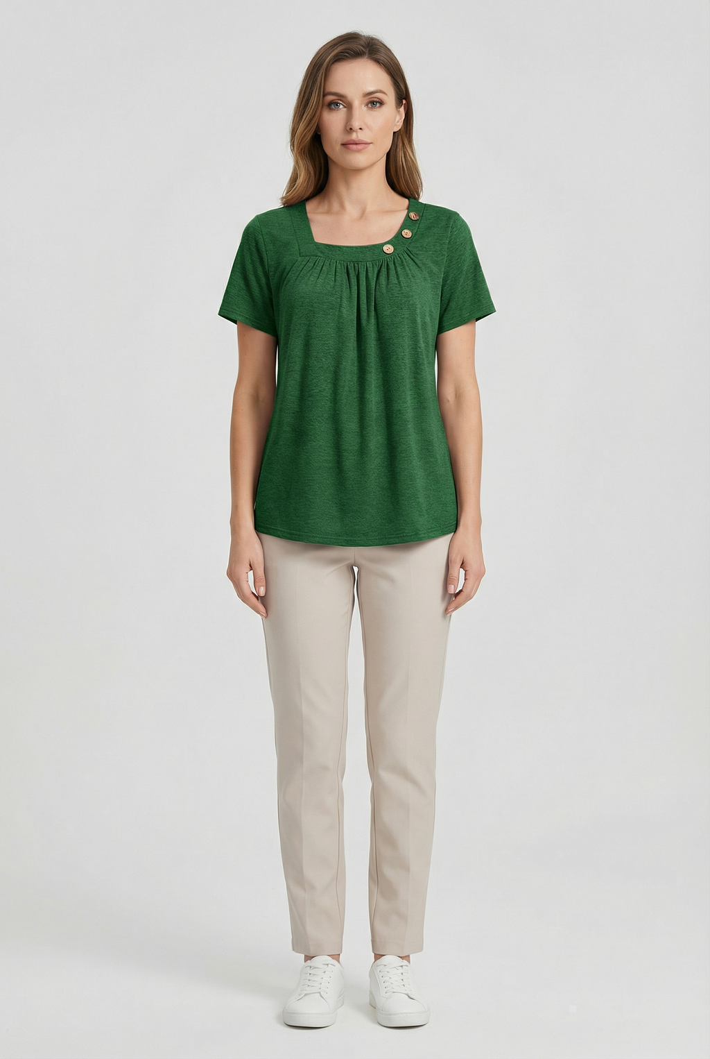 Women's Short Sleeve Summer Casual Top
