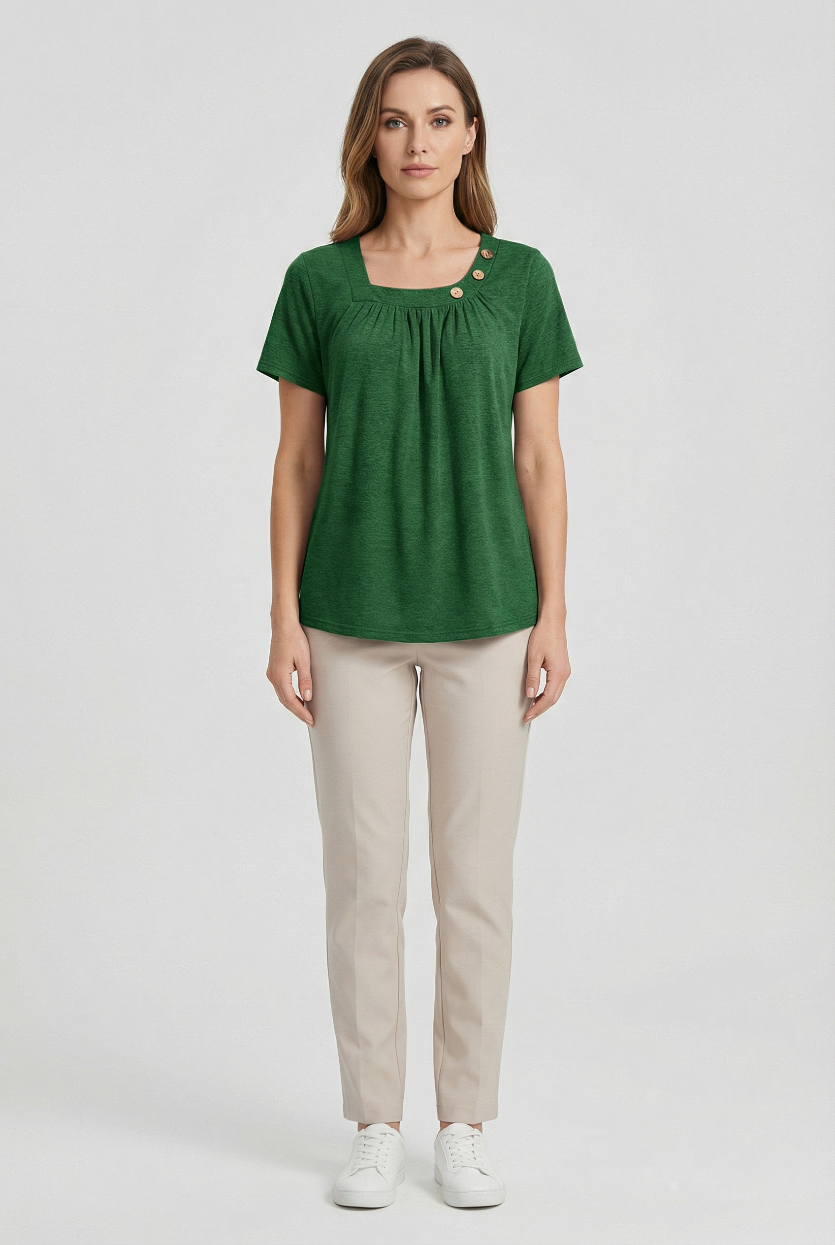 Women's Short Sleeve Summer Casual Top