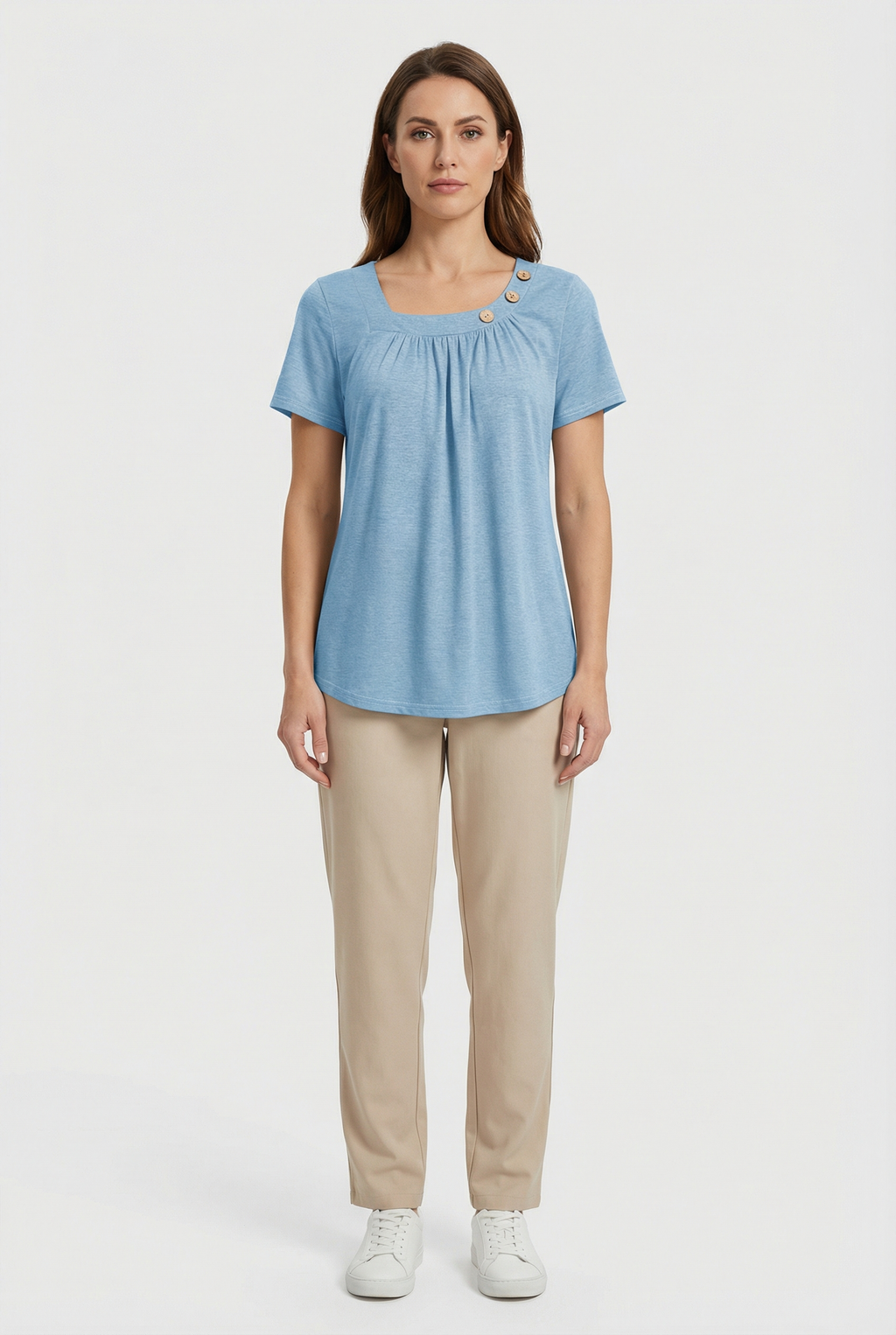 Women's Short Sleeve Summer Casual Top