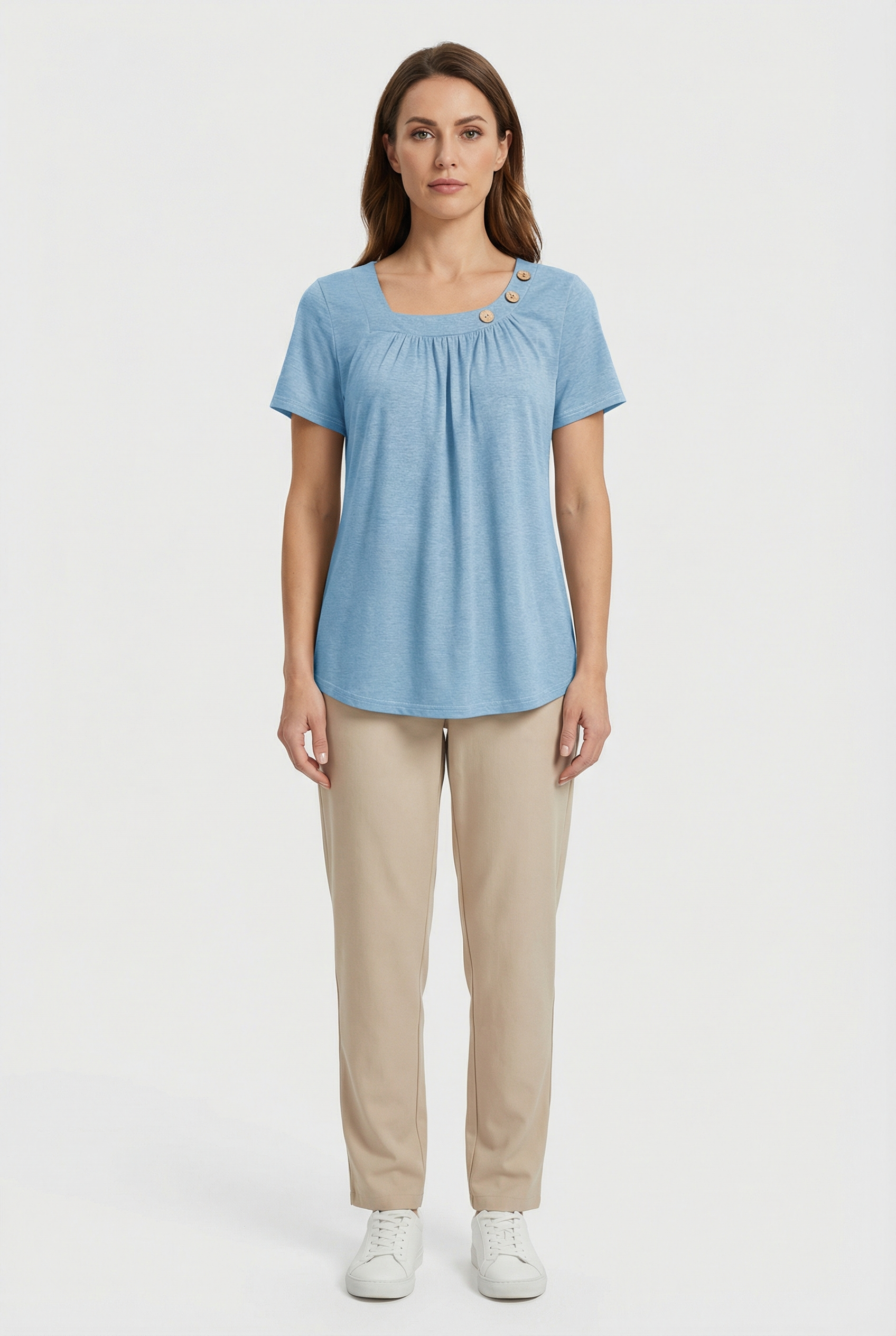 Women's Short Sleeve Summer Casual Top