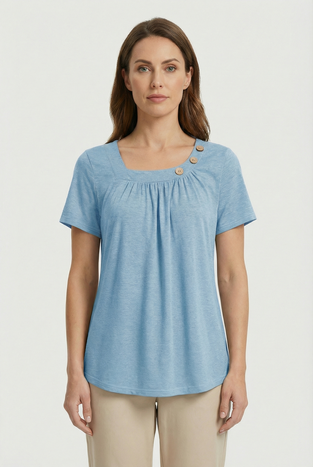 Women's Short Sleeve Summer Casual Top