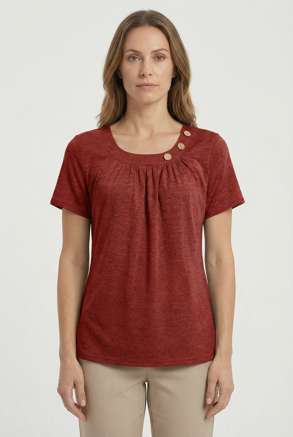 Women's Short Sleeve Summer Casual Top