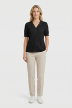 Women's Lightweight Lace Casual Top