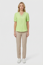 Women's Lightweight Lace Casual Top