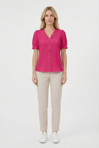 Women's Lightweight Lace Casual Top