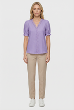 Women's Lightweight Lace Casual Top