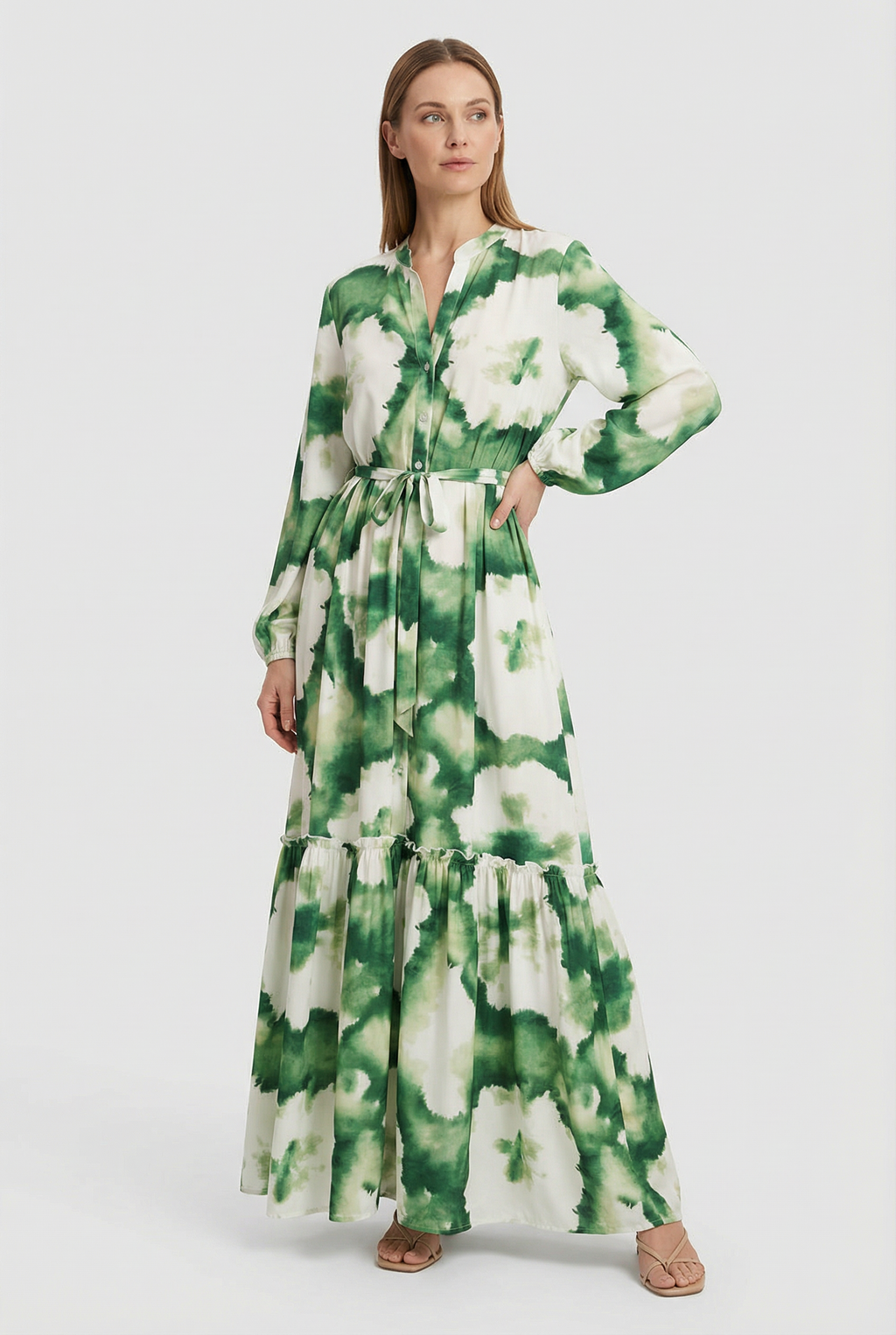 Women’s Lightweight Fabric Maxi Dress  - Casual Summer Dress