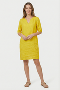 Linen Summer Mini Dress Casual Sundress