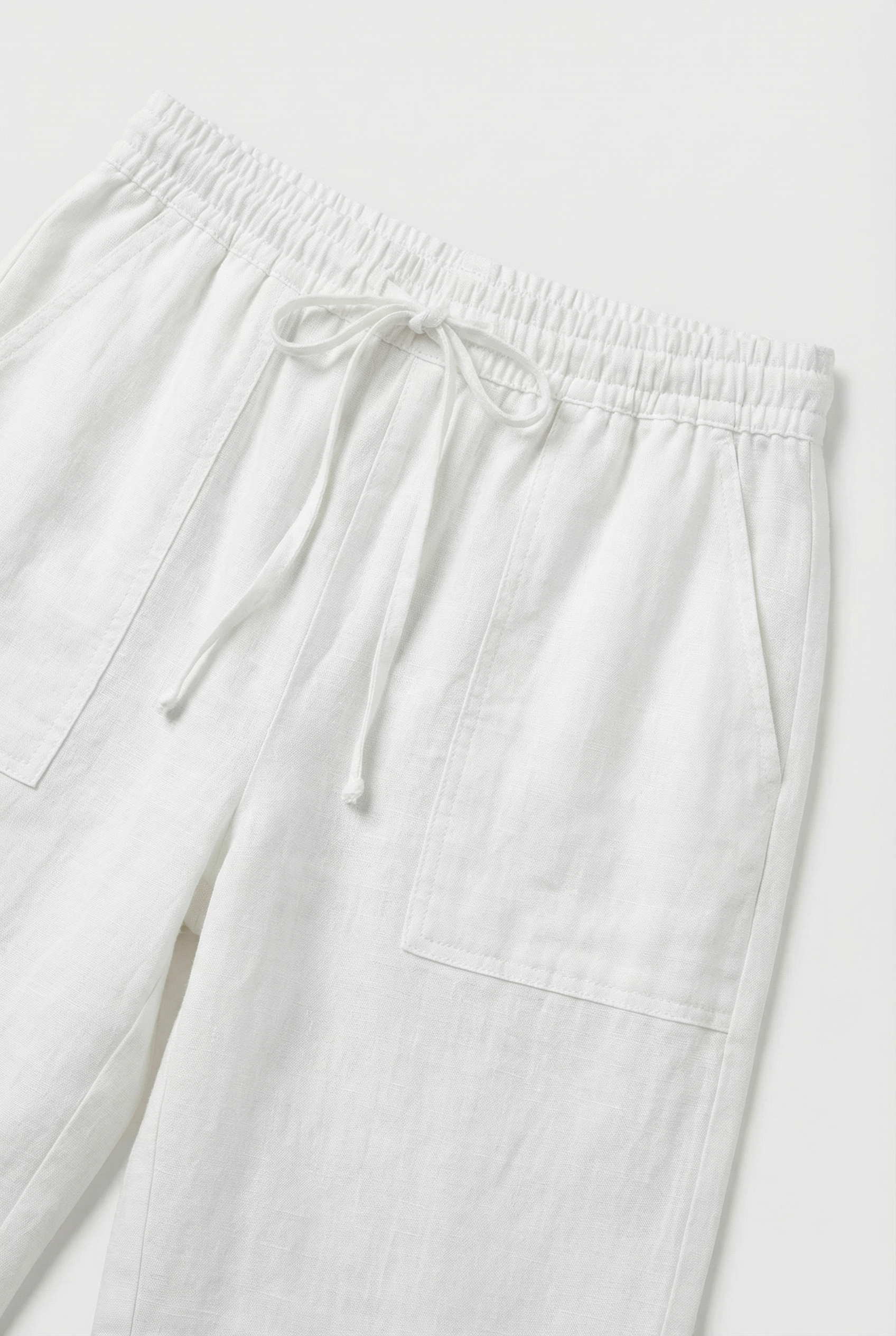Women's Cotton Bermuda Shorts - Relaxed Fit with Pockets