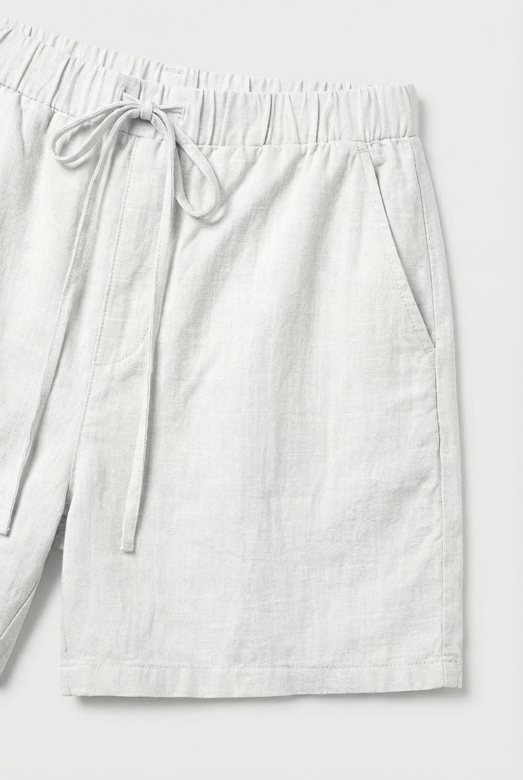 Women's Loose Fit Linen Shorts