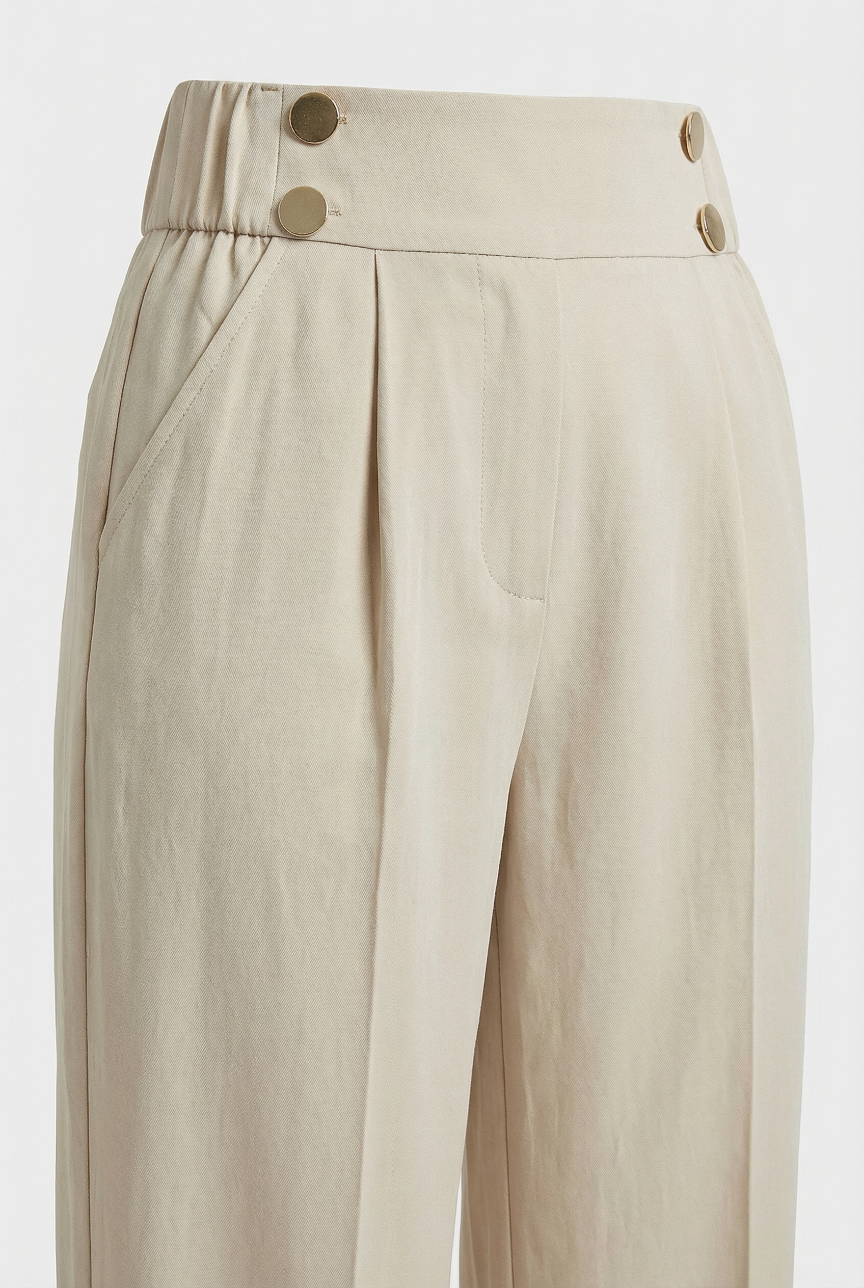 Women's Wide Leg Pants - Straight Fit
