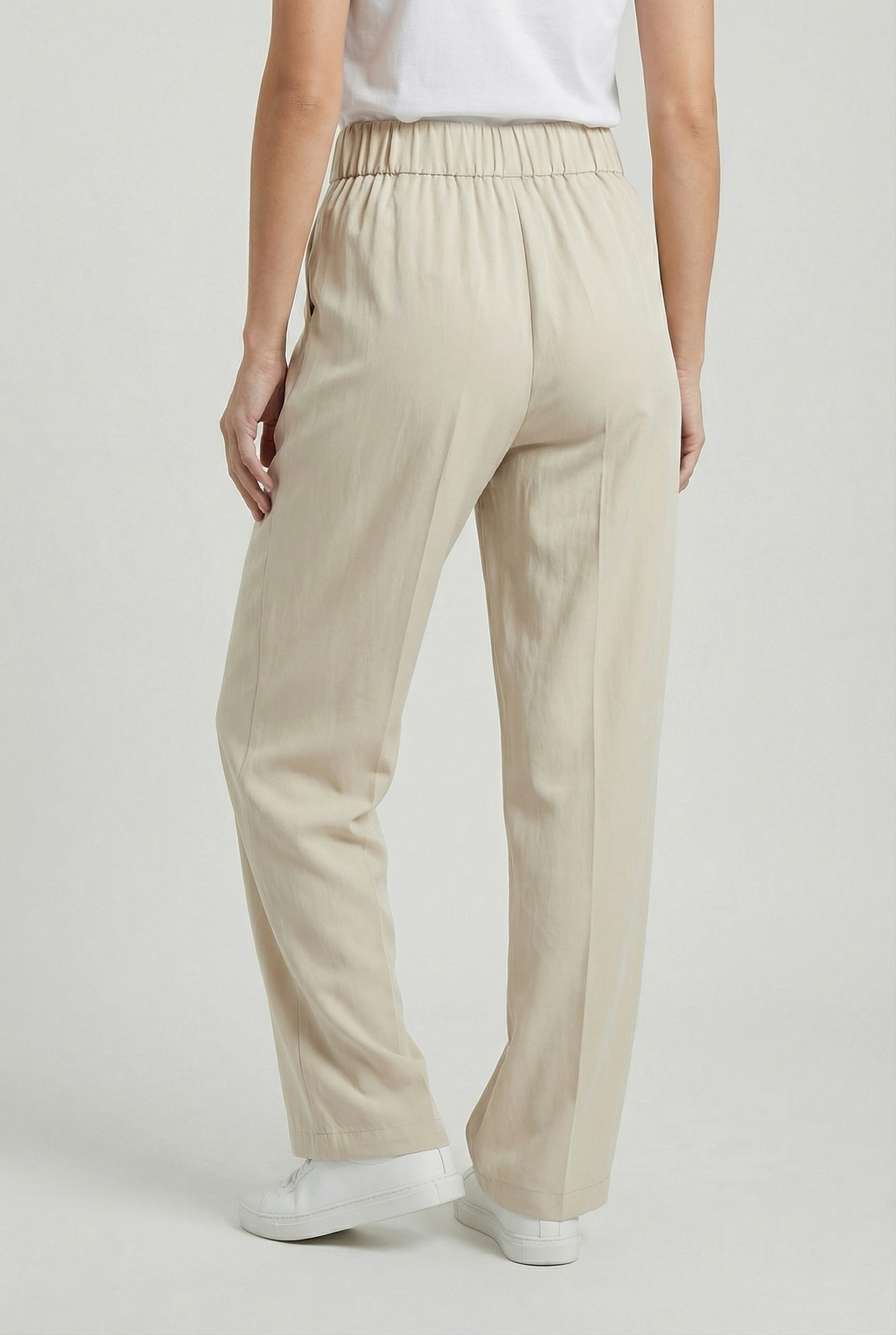 Women's Wide Leg Pants - Straight Fit