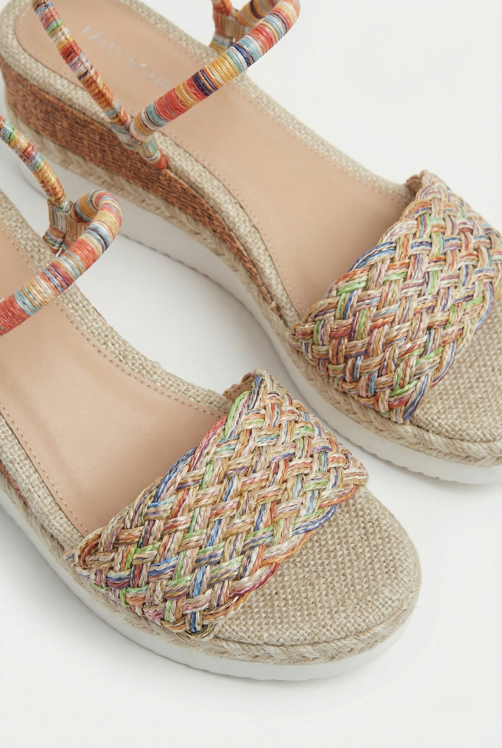 Women's Platform Wedge Sandals - Casual Footwear