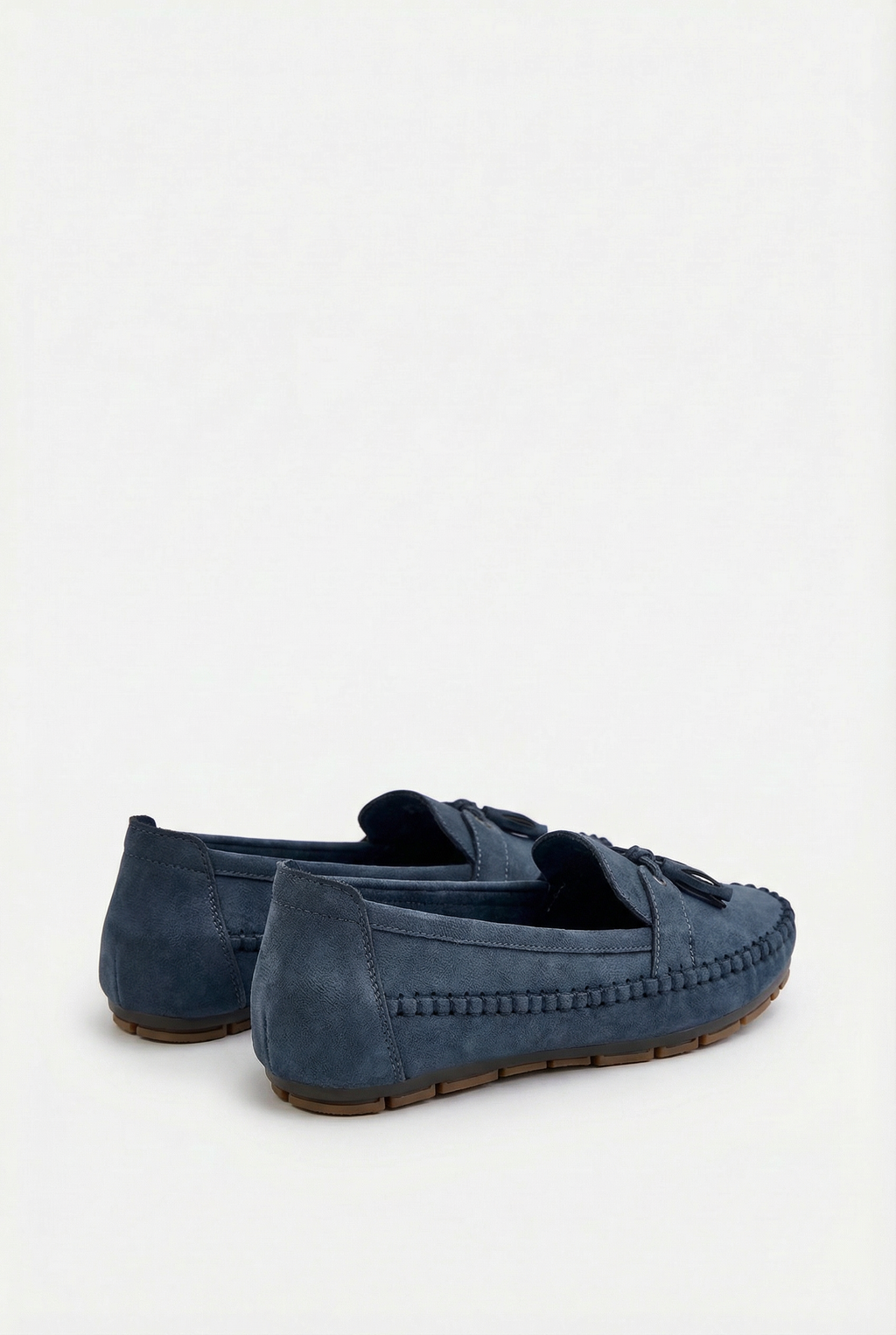 Women's Soft Fabric Loafers with Bow Detail