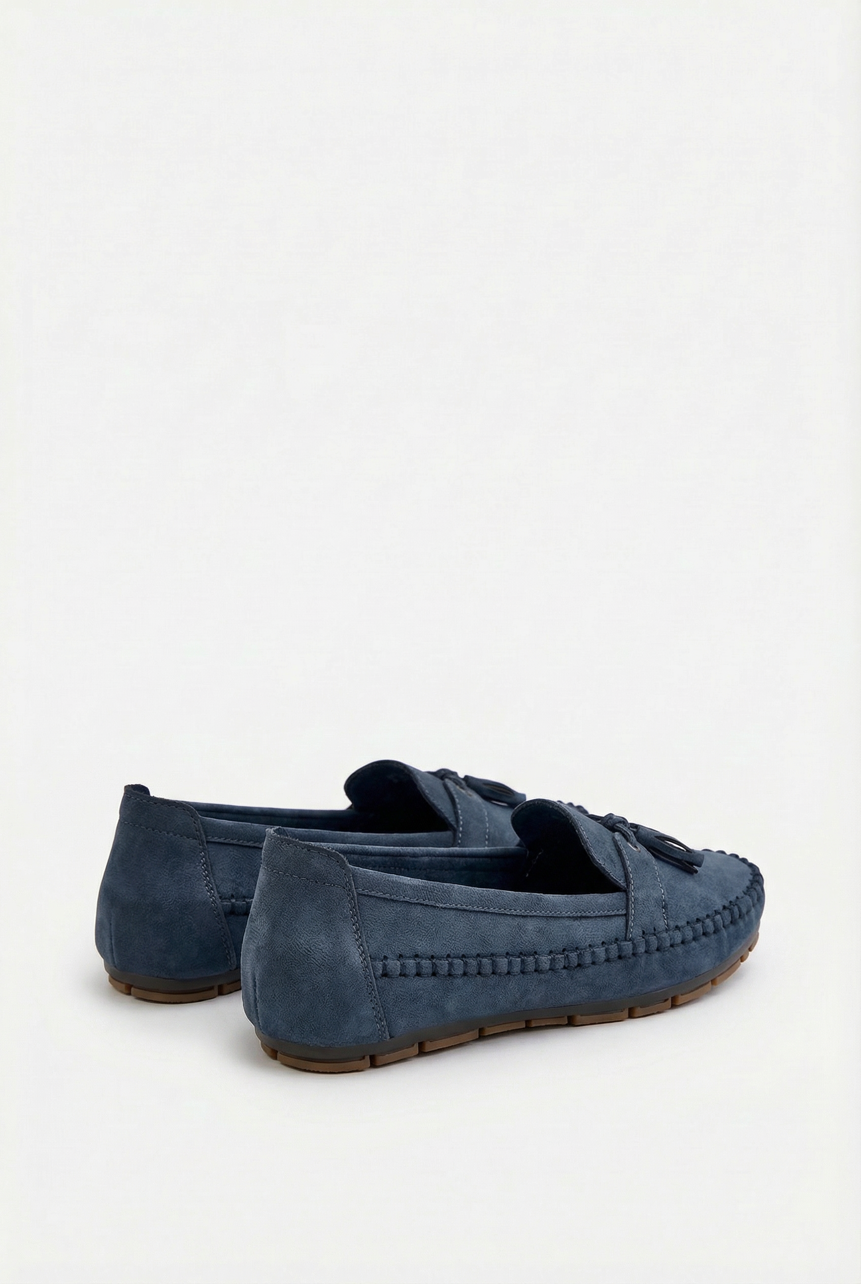 Women's Soft Fabric Loafers with Bow Detail