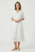 Casual Floral Midi Dress Summer