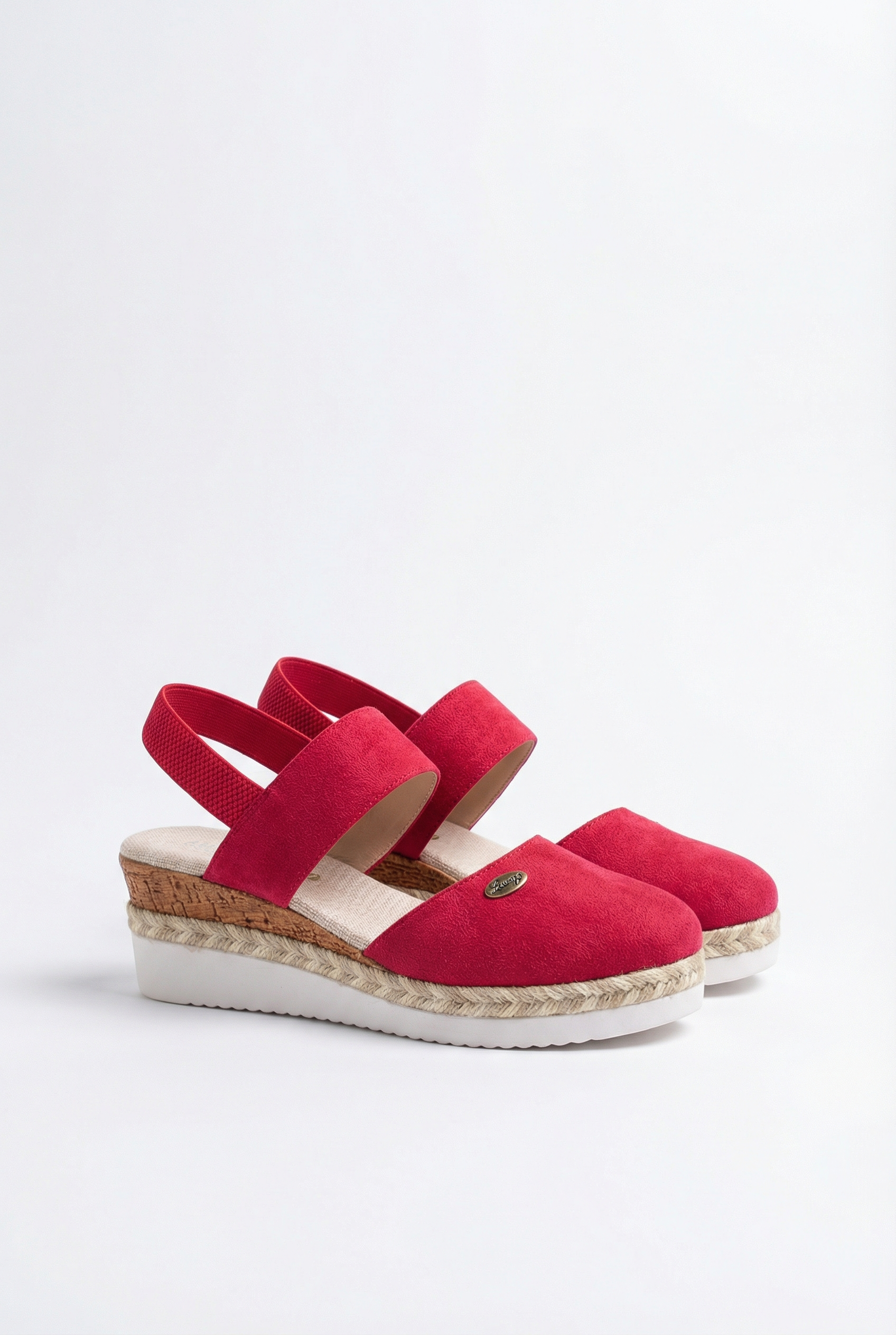 Women's Wedge Sandals with Adjustable Strap