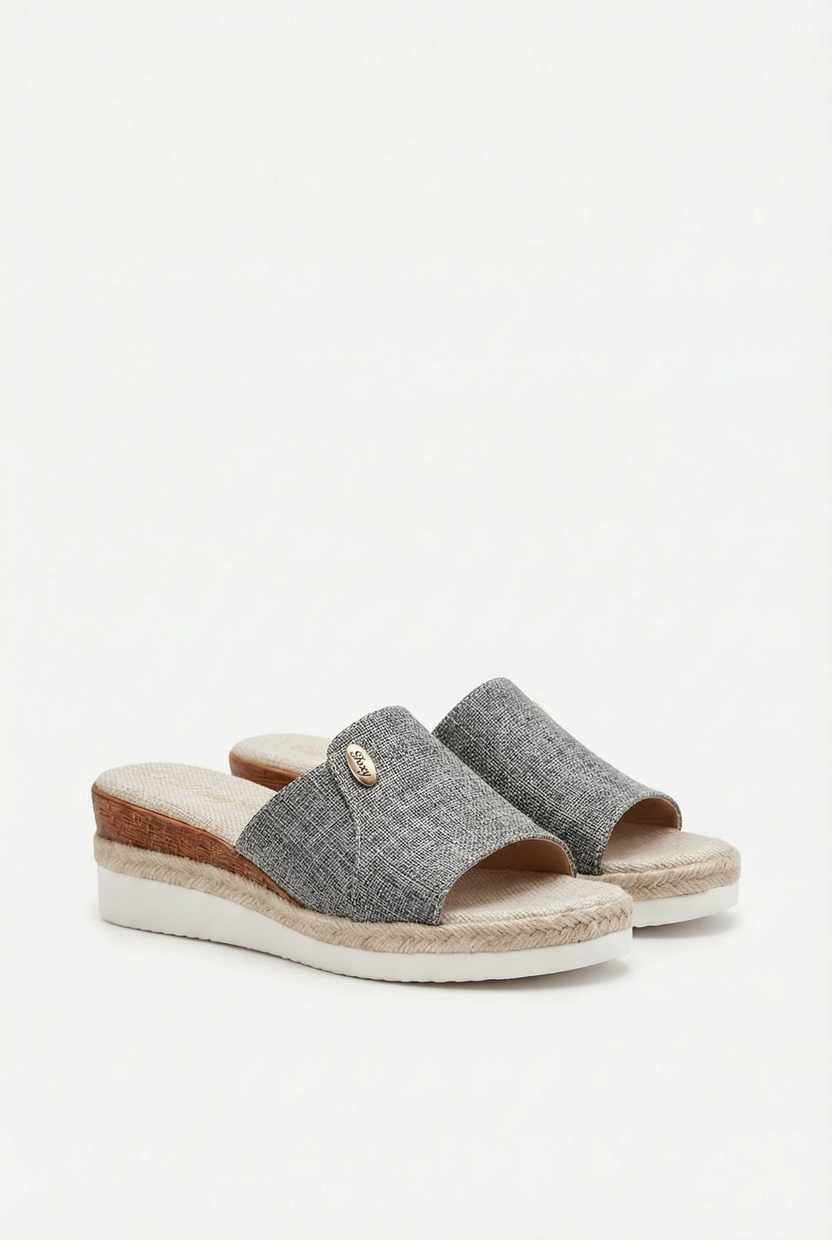 Women's Platform Wedge Slippers - Indoor & Outdoor