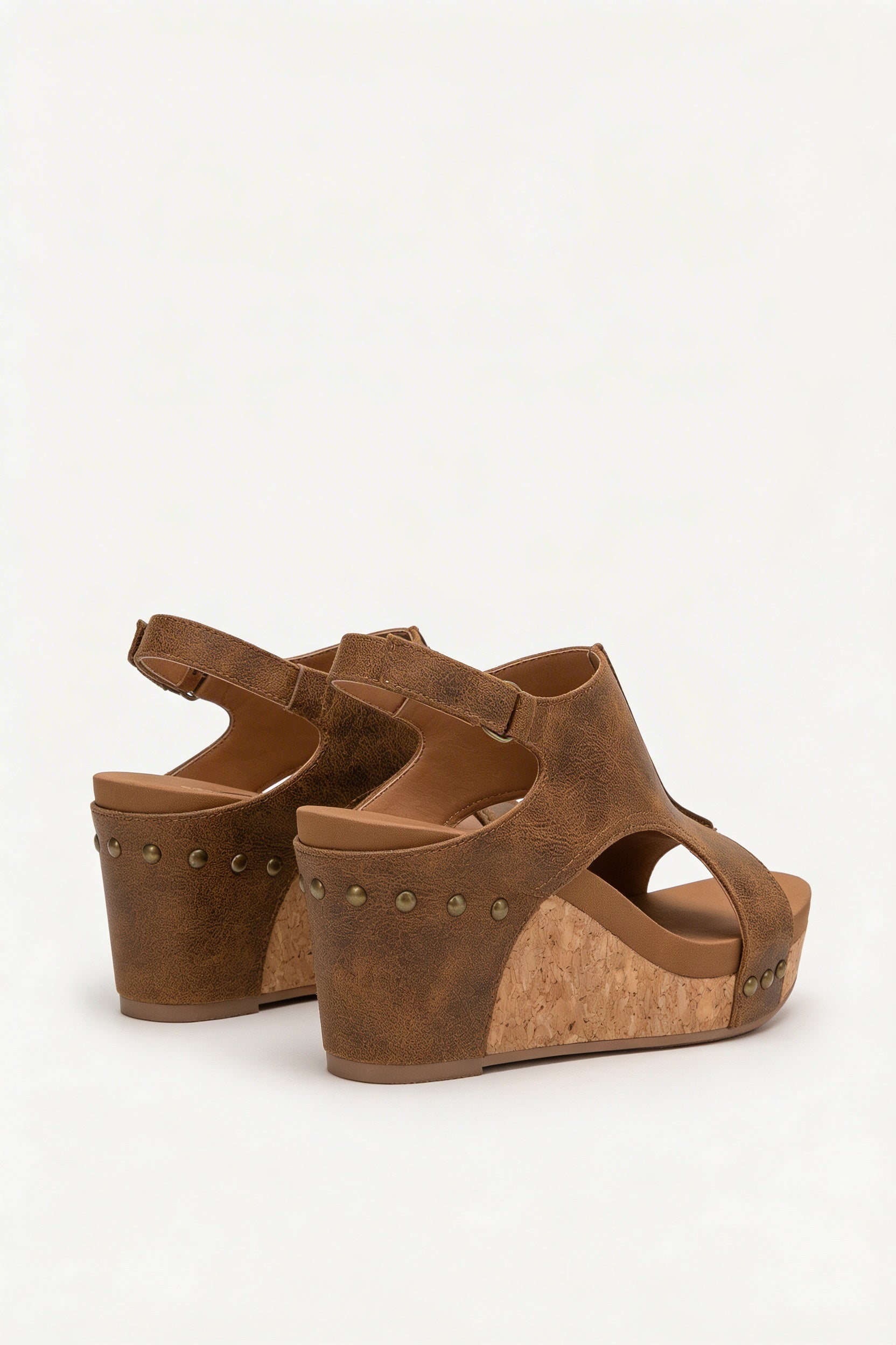 Women's Vegan Leather Platform Sandals