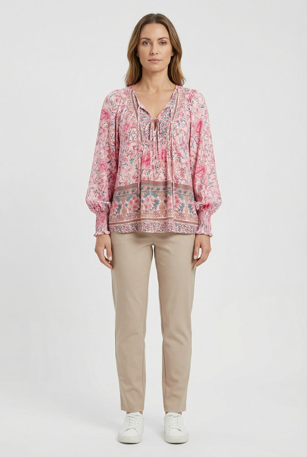 Women's Top with Classic Silhouette and Flattering Fit