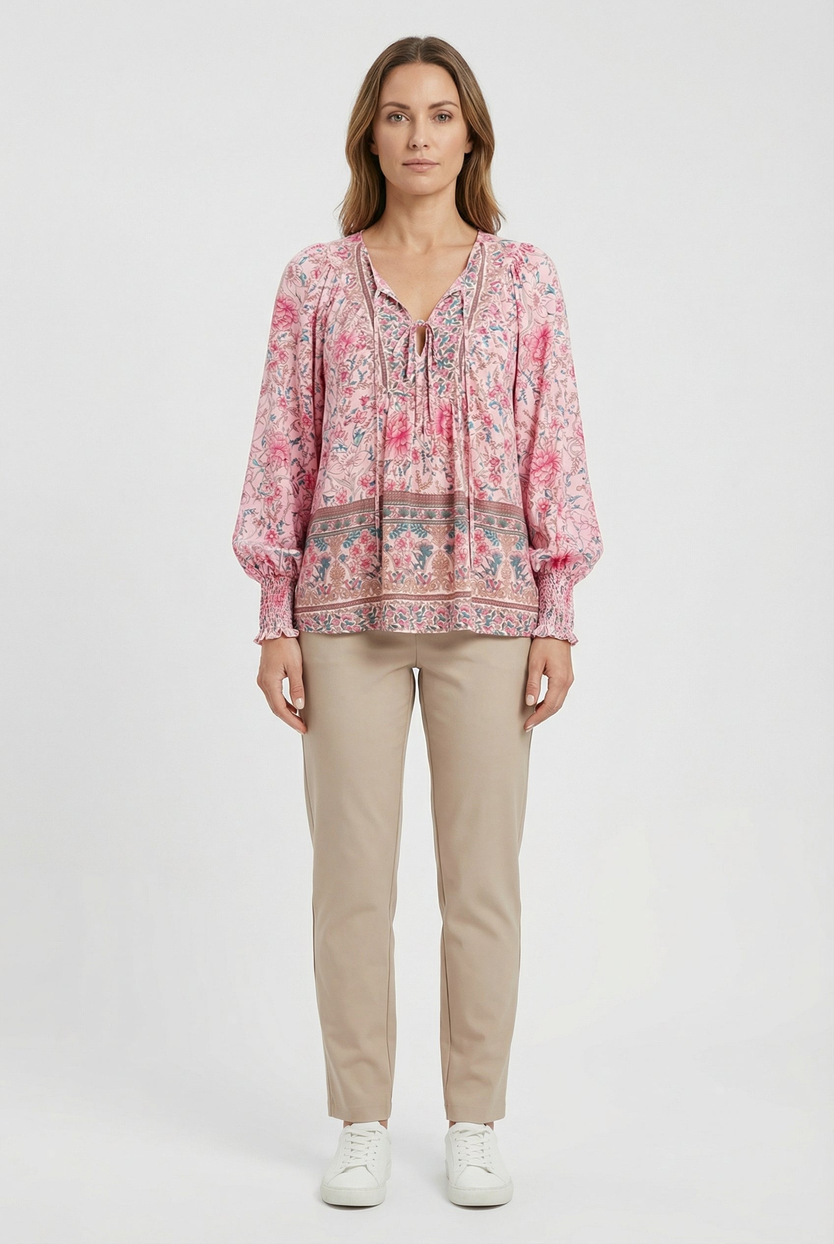 Women's Top with Classic Silhouette and Flattering Fit