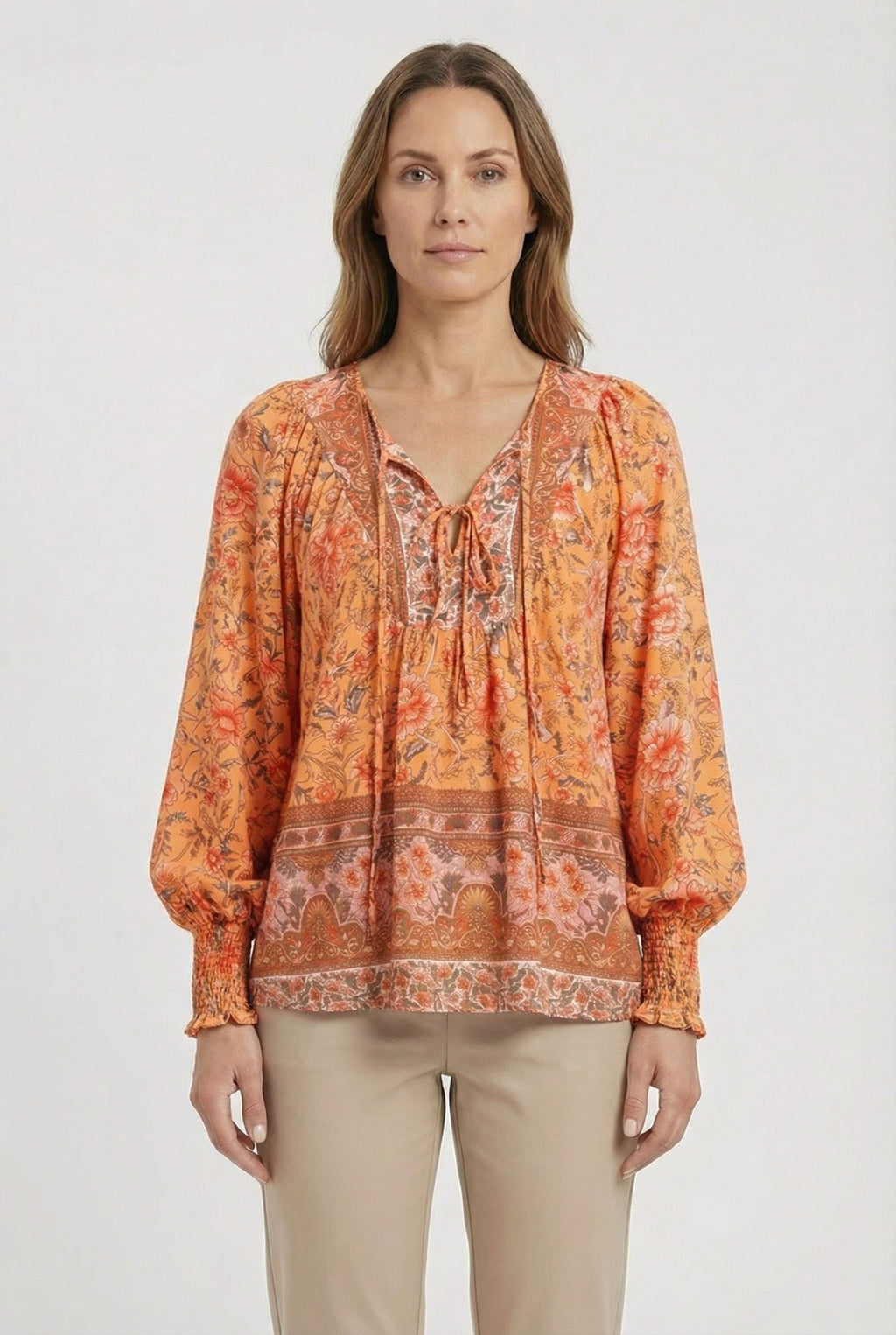 Women's Top with Classic Silhouette and Flattering Fit