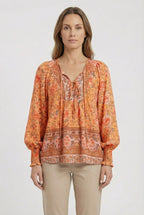 Women's Top with Classic Silhouette and Flattering Fit
