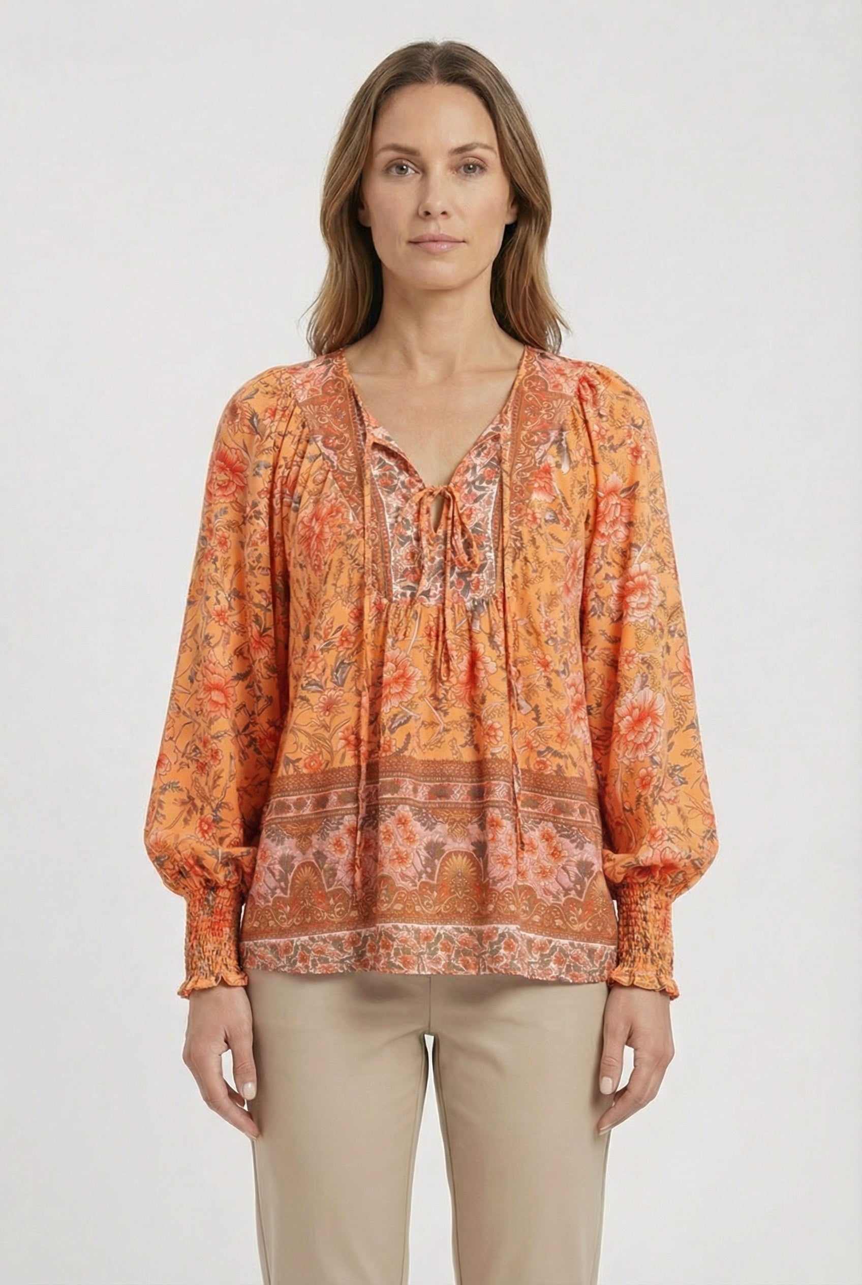 Women's Top with Classic Silhouette and Flattering Fit