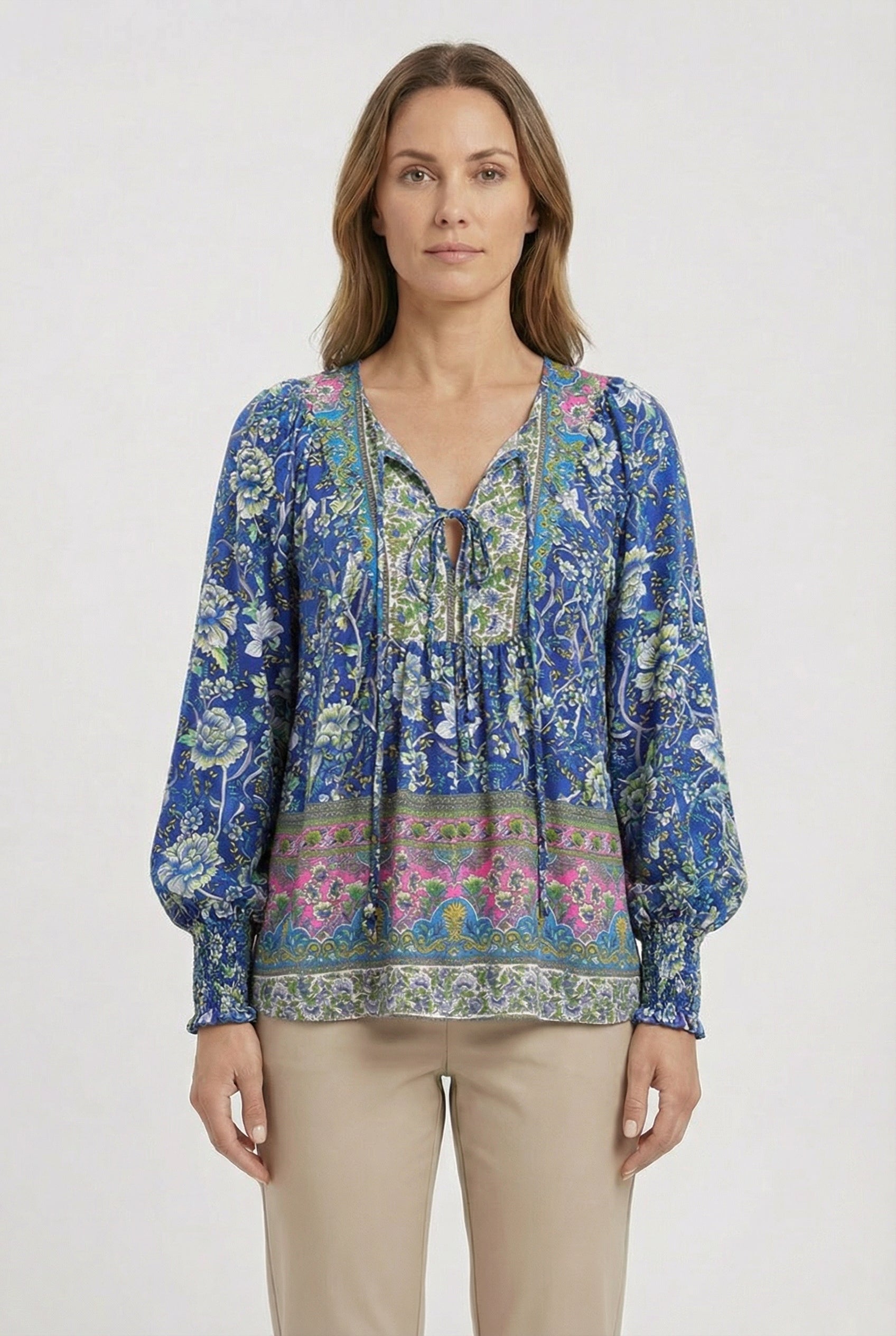 Women's Top with Classic Silhouette and Flattering Fit