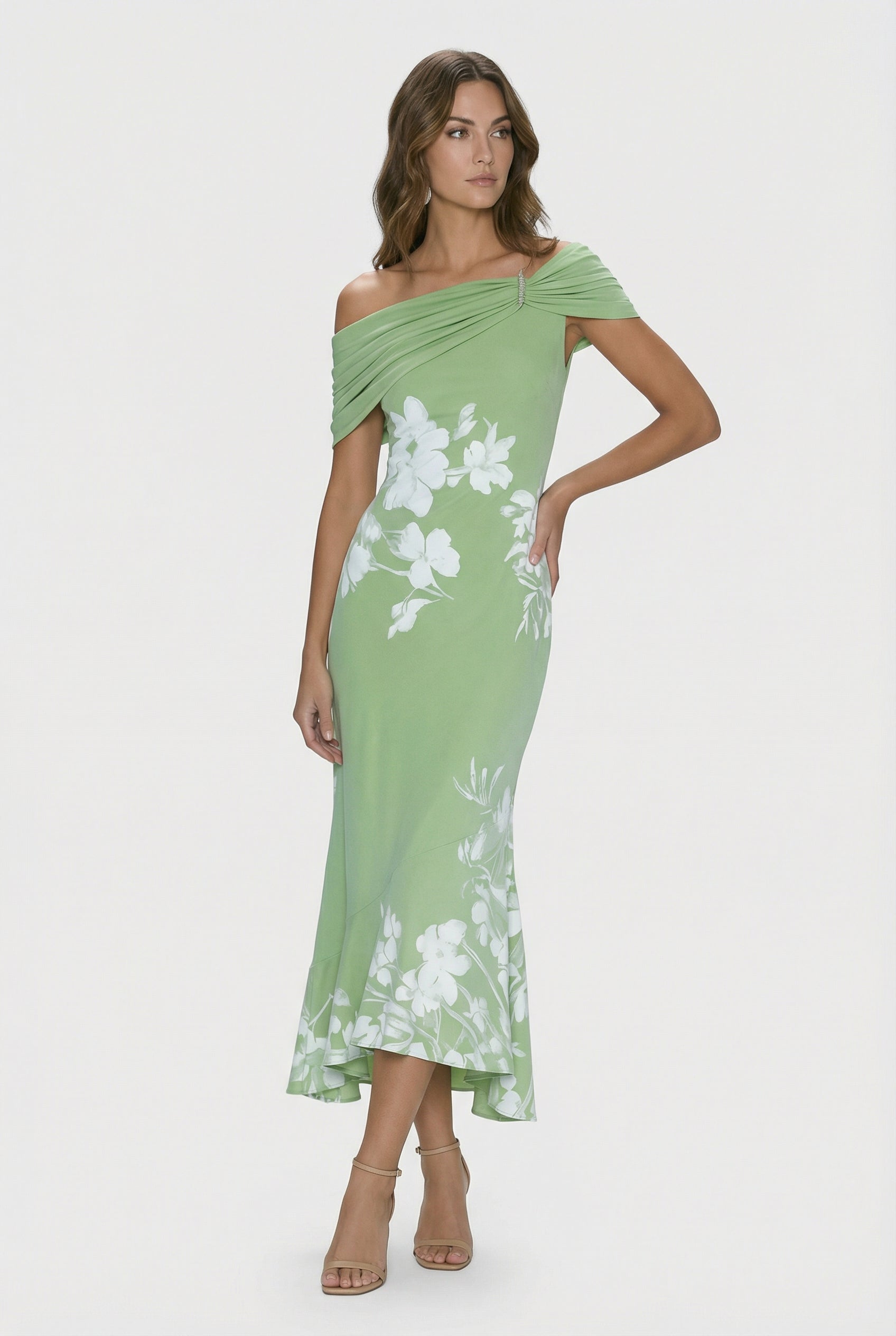 relaxed fit summer dresses Sleeveless Women's Striped Summer Dress Casual Polo V Neck Slit Loose Fit T Shirt Midi Dresses