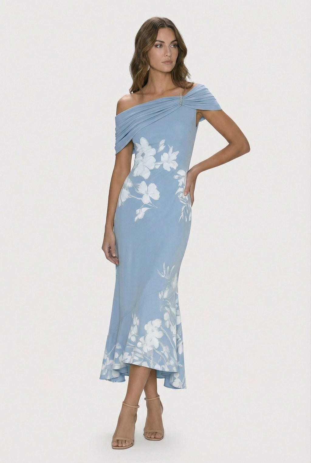 Soft Fabric Relaxed Fit Midi Dress Summer