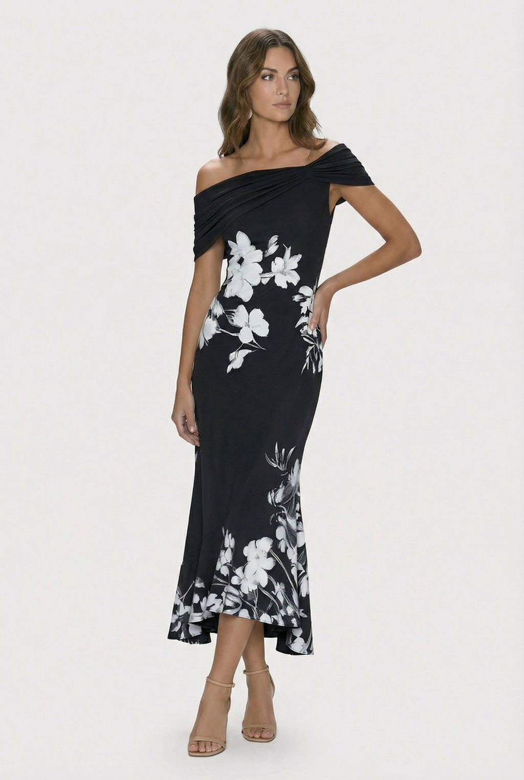 Soft Fabric Relaxed Fit Midi Dress Summer