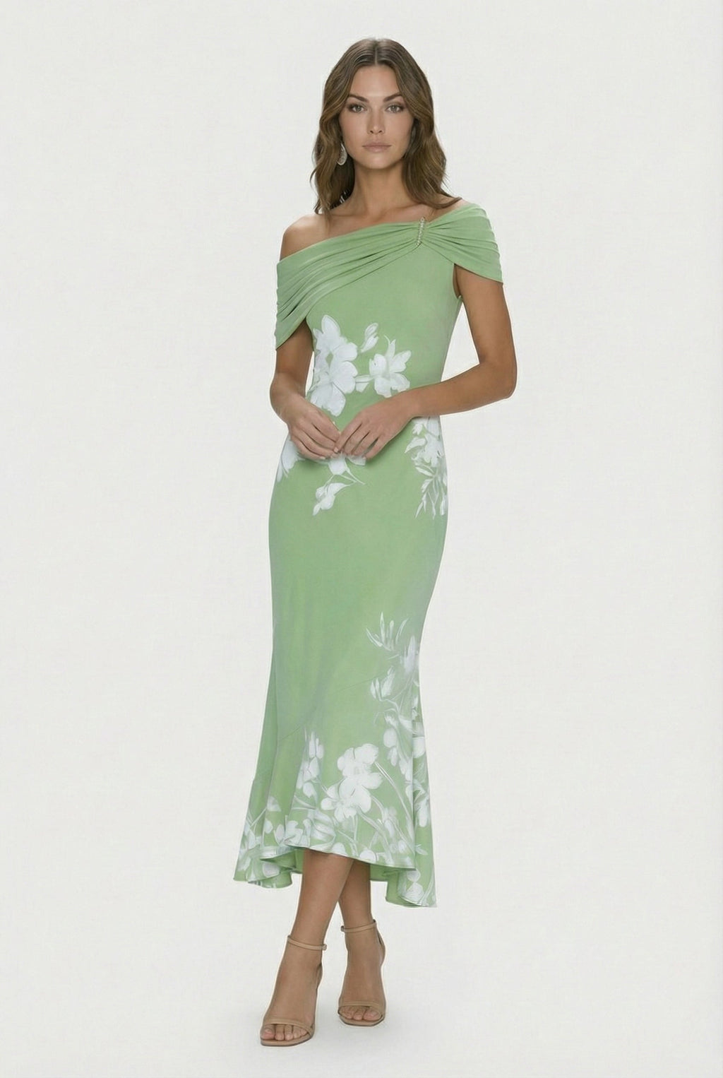 Soft Fabric Relaxed Fit Midi Dress Summer