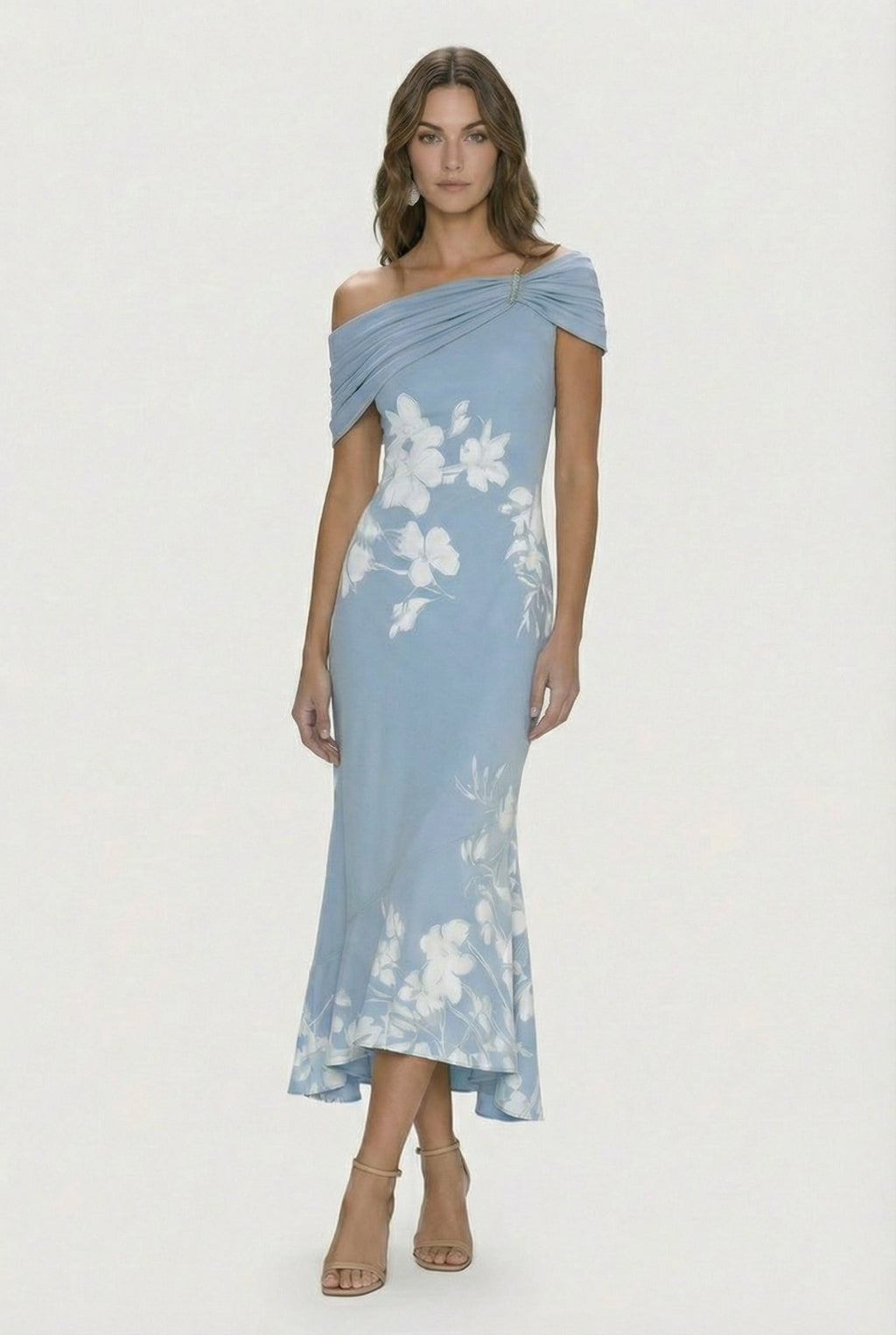 Soft Fabric Relaxed Fit Midi Dress Summer