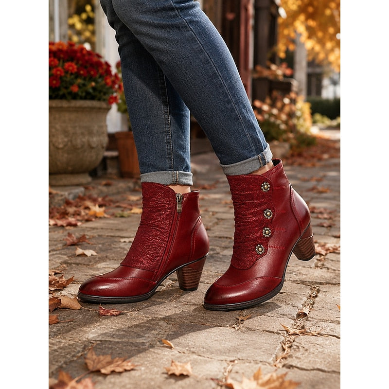 Blue heeled Boots