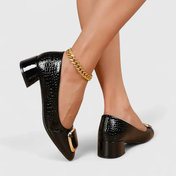 Black Comfortable Work Loafers