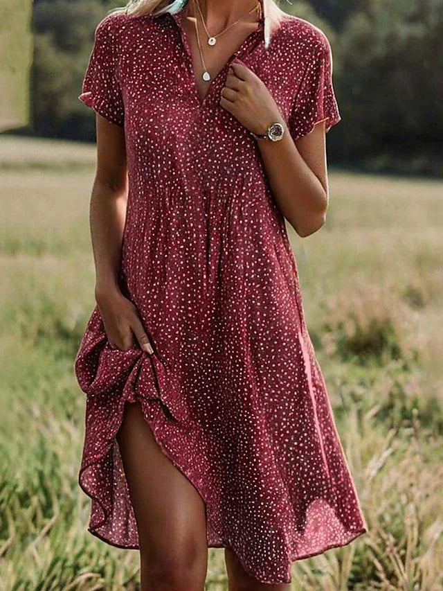 Naya | Women's Playful Polka Dot Summer Dress