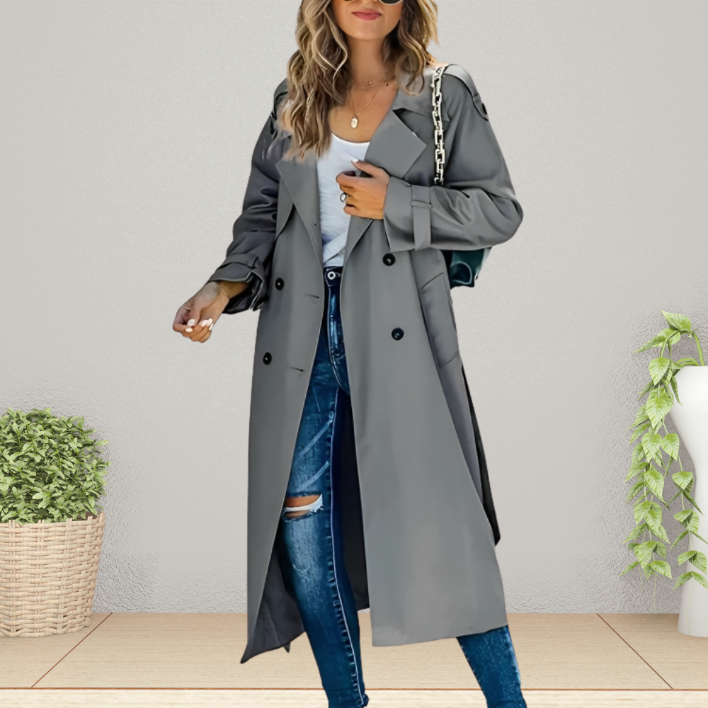 Pink Trench Coat