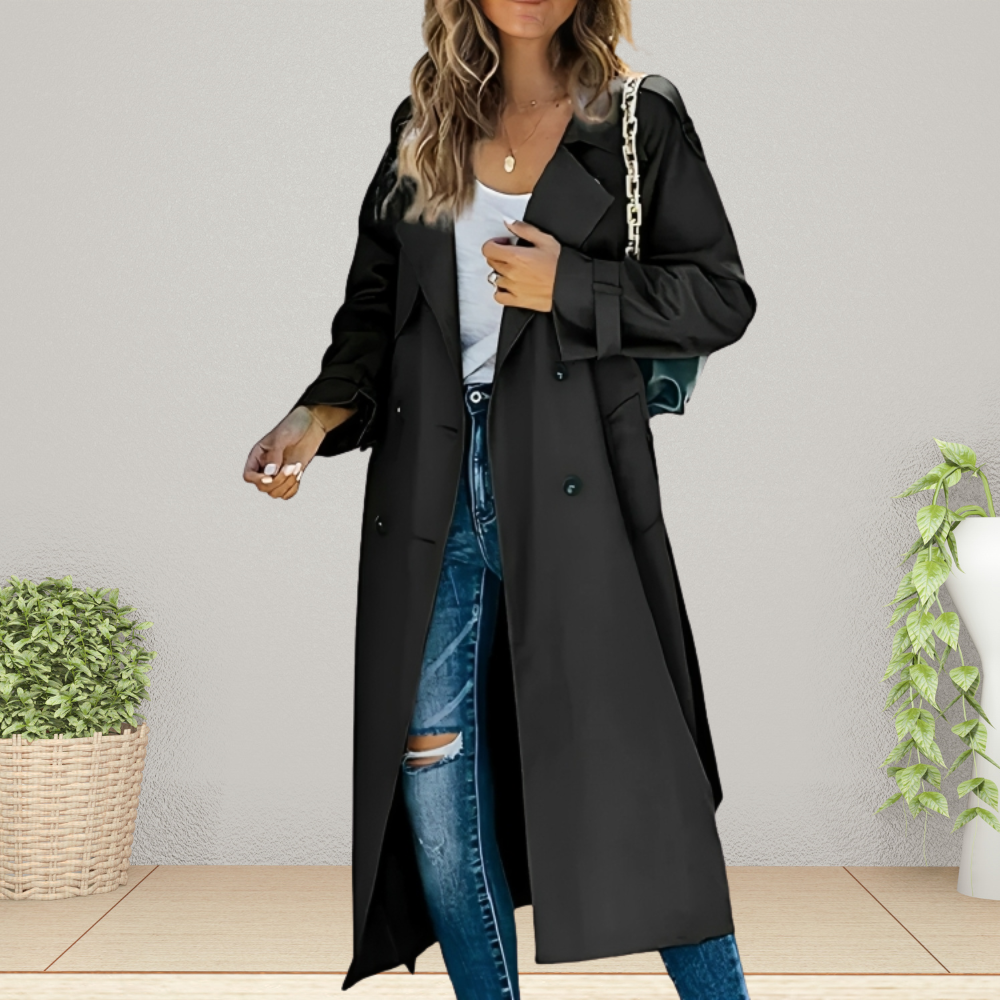 Pink Trench Coat