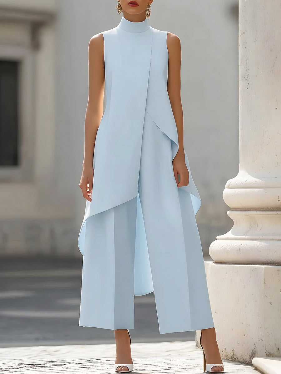 Blue Casual Cotton Co-ord Set