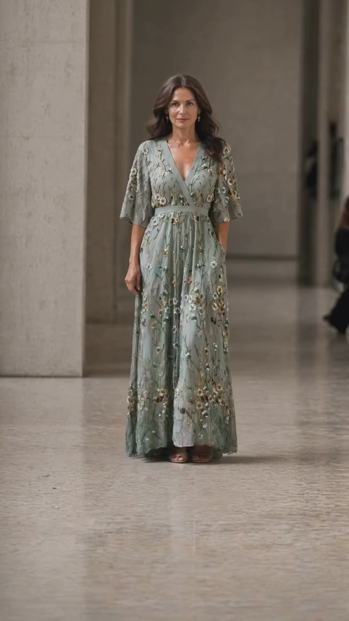 Alexa | Women’s Floral Maxi Dress